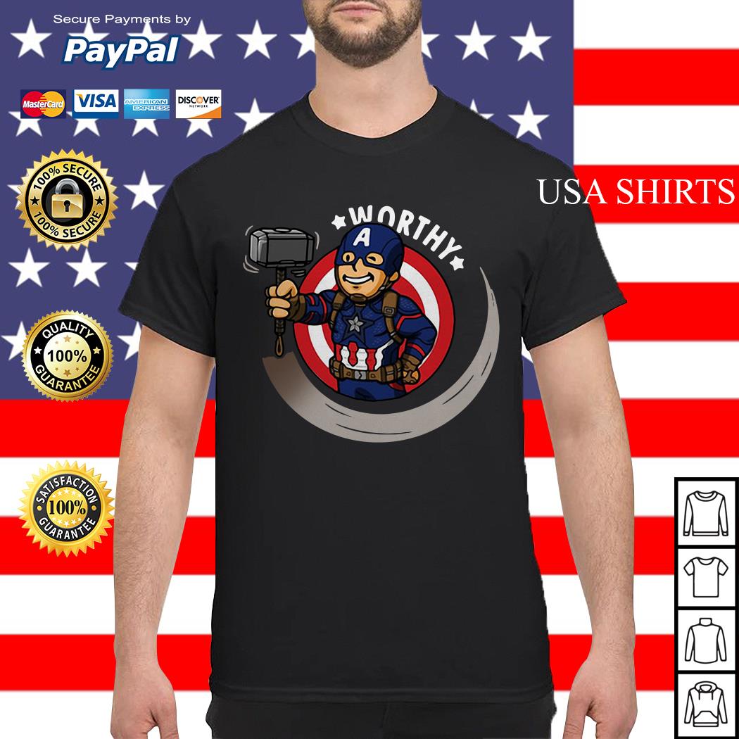 captain america worthy shirt